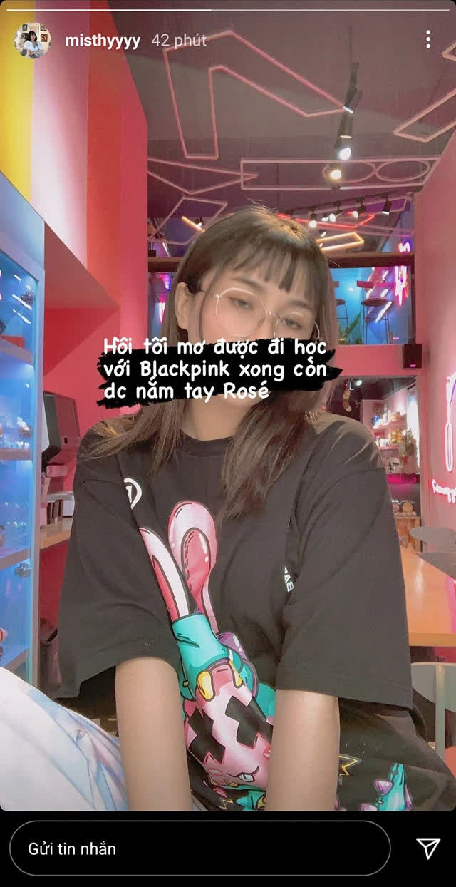 Fan cuồng BLACKPINK chính hiệu gọi tên MisThy, đến nằm mơ cũng muốn nắm tay Rosé! - Ảnh 2.