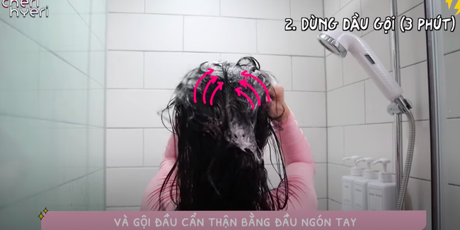 Phụ nữ Hàn gội đầu theo cách này để cải thiện tình trạng tóc dầu bết dính  - Ảnh 9.