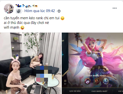 Nữ game thủ Tốc Chiến tuyển mem về tận nh&agrave; để đ&aacute;p ứng nhu cầu của hai chị em, cam kết WiFi mạnh - Ảnh 2.