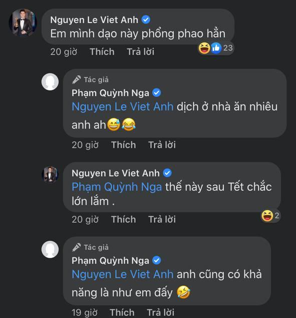 Định nghĩa thính 18 đều như vắt tranh: Quỳnh Nga cứ khoe body ngồn ngộn, Việt Anh auto vào bình luận nghe mà đỏ cả mặt - Ảnh 8. Định nghĩa thính 18 đều như vắt tranh: Quỳnh Nga cứ khoe body ngồn ngộn, Việt Anh auto vào bình luận nghe mà đỏ cả mặt - Ảnh 8.
