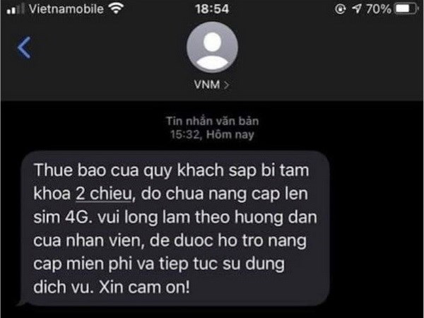 Cảnh giác khi nhận tin nhắn hay thư điện tử có chứa đường dẫn lạ - Ảnh 1.