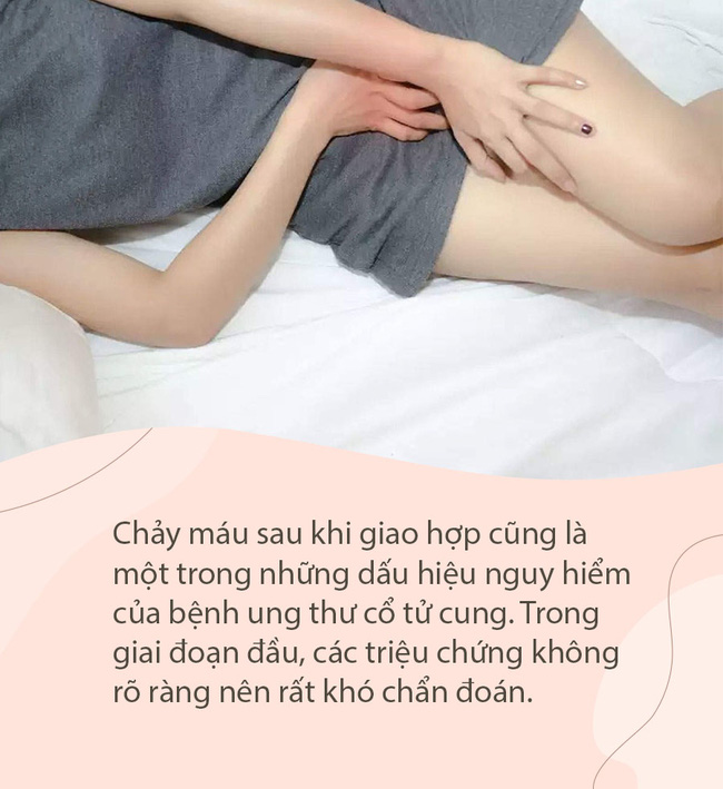 Chảy máu sau khi giao hợp, đừng xấu hổ mà giấu bệnh, cẩn thận ung thư cổ tử cung đã gần đến giai đoạn cuối - Ảnh 1.