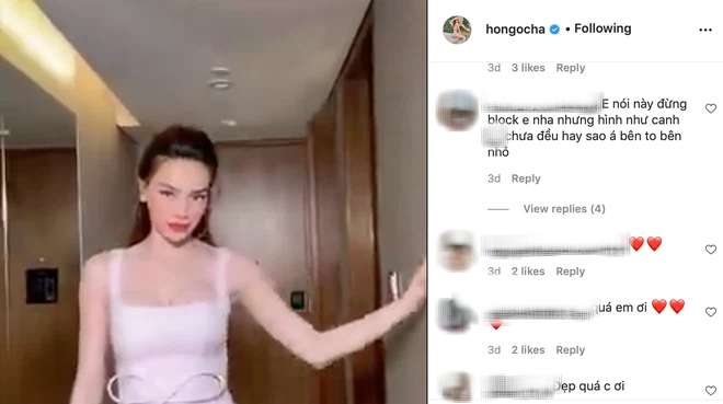 Hà Hồ khoái lên đồ sexy ngộp thở, chẳng ngờ bị netizen chỉ ra nhược điểm khó nói - Ảnh 3.