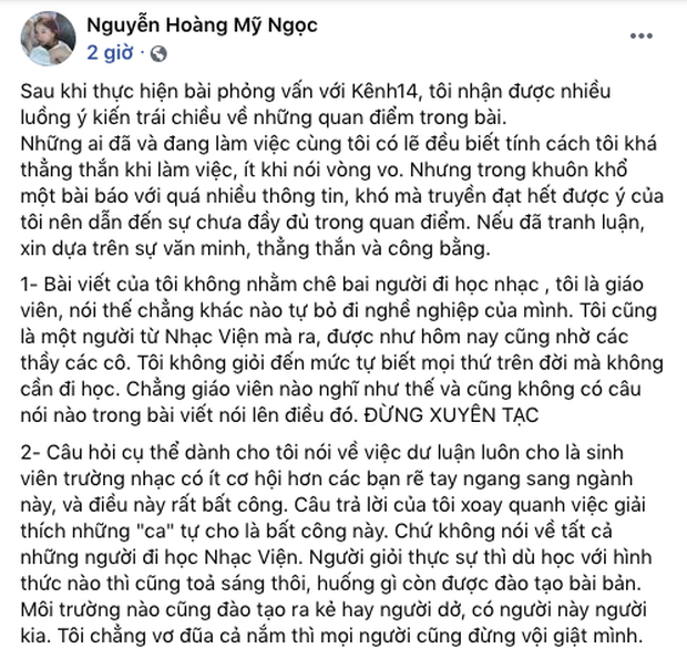 Tranh cãi không hồi kết xoay quanh quan điểm giọng hát kĩ thuật không có màu riêng sẽ không thành công - Ảnh 14.