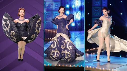 Xem Khánh Vân diễn Kén Em ở Miss Universe, netizen bất ngờ liên tưởng đến thí sinh RuPauls Drag Race - Ảnh 6.