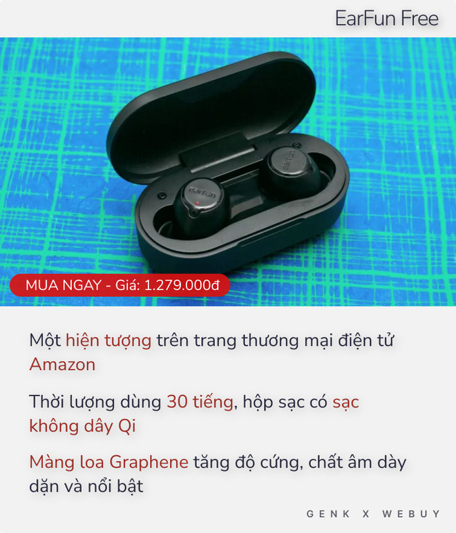 Hè nóng nực đến rồi, sắm 1 trong những tai nghe True Wireless từ 1,3 triệu này để có thể vừa đi bơi vừa thưởng thức nhạc - Ảnh 1.