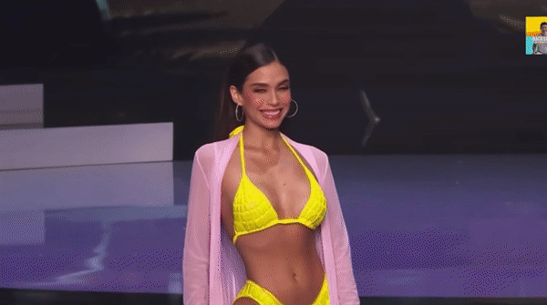 Mãn nhãn trước màn trình diễn bikini của top 21 Miss Universe: Khánh Vân bùng nổ visual, chỉ thiếu chút may mắn thôi! - Ảnh 12.