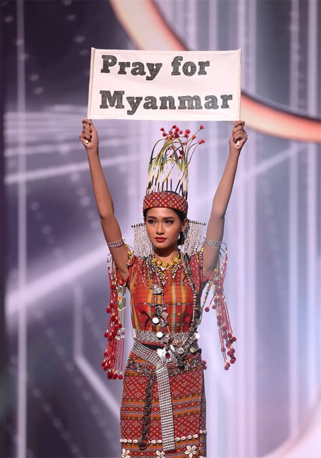 NÓNG: Rầm rộ tin Hoa hậu Myanmar bị truy nã khẩn cấp sau màn cầu cứu ở Miss Universe, thực hư ra sao? - Ảnh 3.