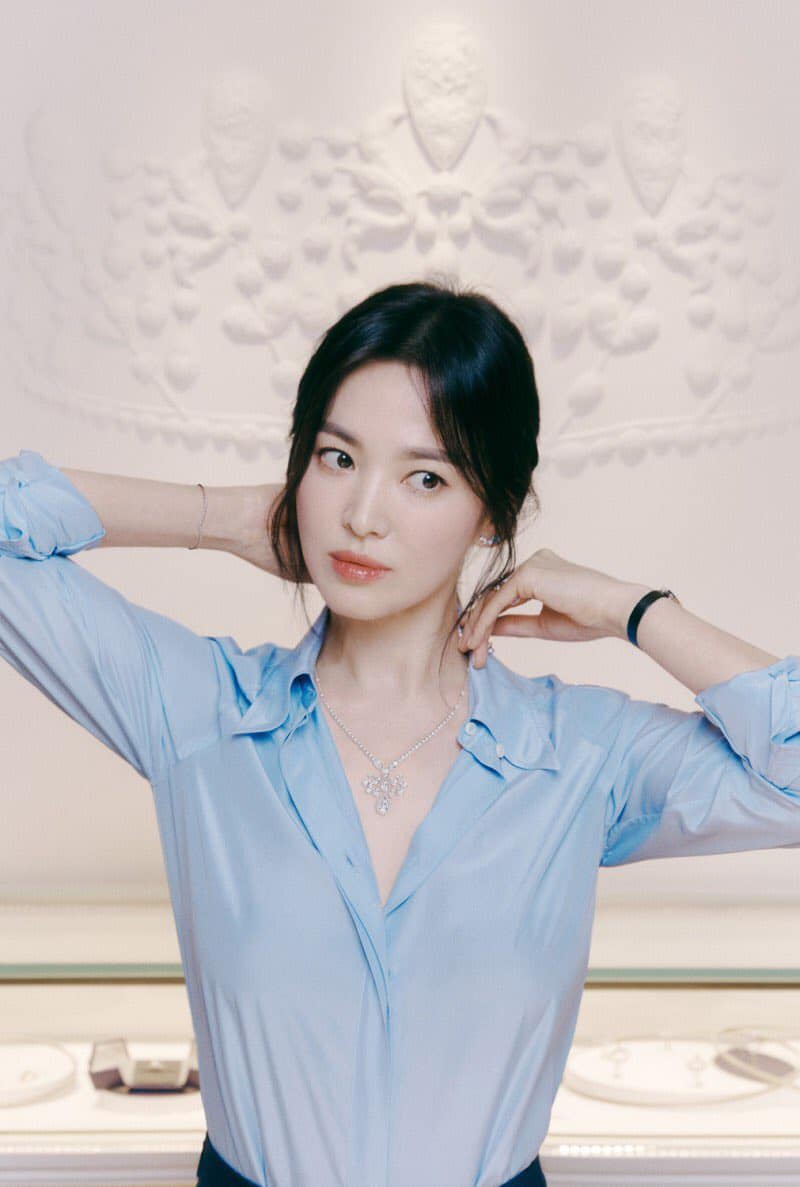 Song Hye Kyo mê diện sơ mi kiểu hờ hững lả lơi: Lên hình thì đẹp ...