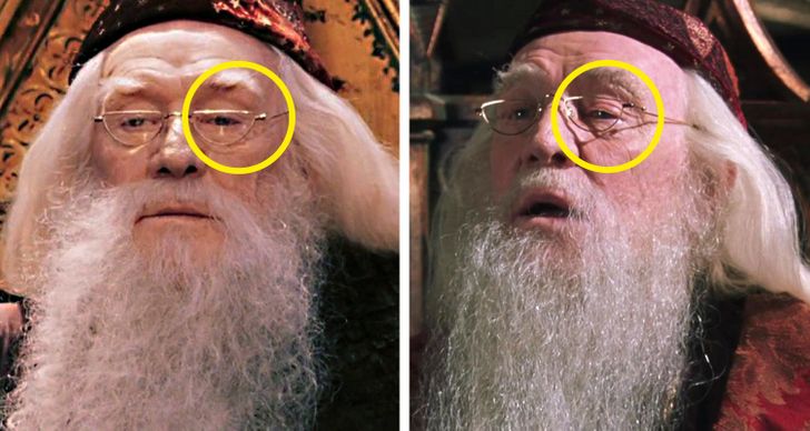 Loạt sai sót trong Harry Potter bị lật tẩy: Chi tiết quan trọng thoắt ẩn thoắt hiện, cặp kính của cụ Dumbledore để lộ bí mật hậu trường - Ảnh 6. Loạt sai sót trong Harry Potter bị lật tẩy: Chi tiết quan trọng thoắt ẩn thoắt hiện, cặp kính của cụ Dumbledore để lộ bí mật hậu trường - Ảnh 6.