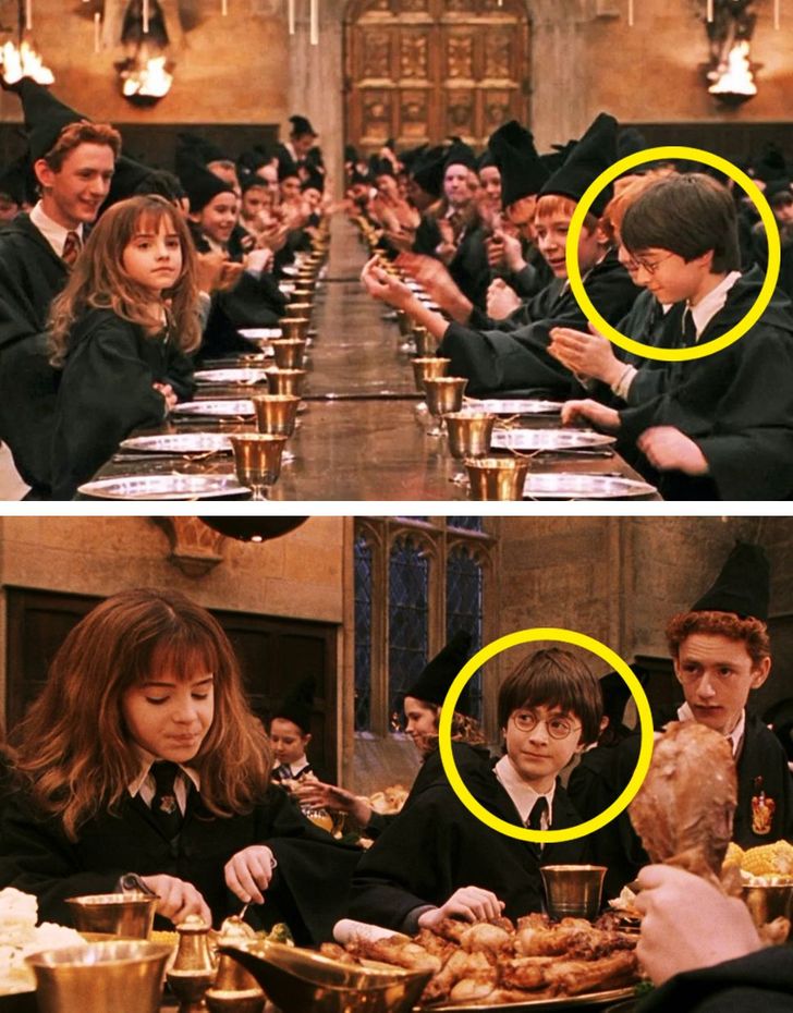 Loạt sai sót trong Harry Potter bị lật tẩy: Chi tiết quan trọng thoắt ẩn thoắt hiện, cặp kính của cụ Dumbledore để lộ bí mật hậu trường - Ảnh 10. Loạt sai sót trong Harry Potter bị lật tẩy: Chi tiết quan trọng thoắt ẩn thoắt hiện, cặp kính của cụ Dumbledore để lộ bí mật hậu trường - Ảnh 10.