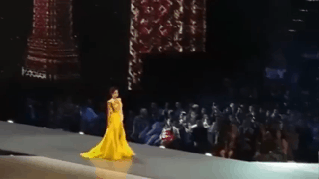 Khoảnh khắc xoay người, tung váy huyền thoại của HHen Niê tại Miss Universe 2018 bỗng hot trở lại - Ảnh 4.