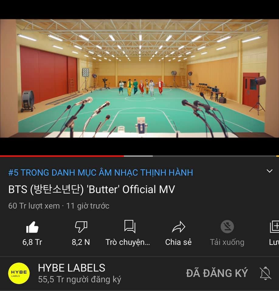 BTS lại bị YouTube thẳng tay trừ gần chục triệu views, ARMY động viên nhau quyết chơi khô máu - Ảnh 5. BTS lại bị YouTube thẳng tay trừ gần chục triệu views, ARMY động viên nhau quyết chơi khô máu - Ảnh 5.
