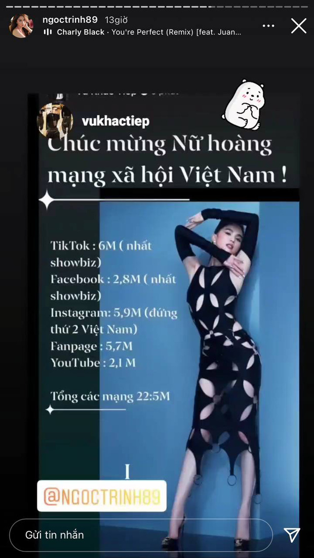 Cứ tưởng Ngọc Trinh sở hữu lượng follower khủng nhất Facebook, hoá ra cái tên này còn khủng hơn thế nữa! - Ảnh 1.