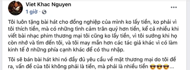 Nhạc sĩ Nguyễn Hồng Thuận nêu quan điểm khác 180 độ với Khắc Việt giữa lùm xùm Nathan Lee chốt đơn loạt hit của Cao Thái Sơn - Ảnh 4.