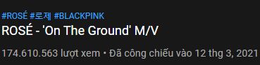 Chưa đến 3 ngày, BTS đạt PAK cùng IU, đá văng Rosé (BLACKPINK) khỏi ngôi vương YouTube 2021 - Ảnh 5.