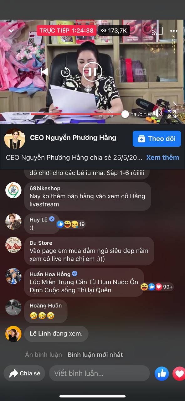Ä'á»™ Hot Qua Khá»§ng Ba PhÆ°Æ¡ng Háº±ng Vá»«a Livestream Ä'a Cho Hoa Háº­u Khanh Van Hit Khoi á»Ÿ Ä'iá»ƒm Nay