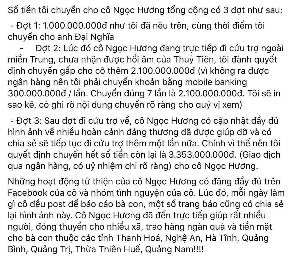 Hoá ra Hà Hồ từng vô tình hé lộ chuyện Trấn Thành gửi tiền cho mẹ nữ ca sĩ thay vì Thủy Tiên, đến nay sự việc mới rõ ràng? - Ảnh 4. Hoá ra Hà Hồ từng vô tình hé lộ chuyện Trấn Thành gửi tiền cho mẹ nữ ca sĩ thay vì Thủy Tiên, đến nay sự việc mới rõ ràng? - Ảnh 4.