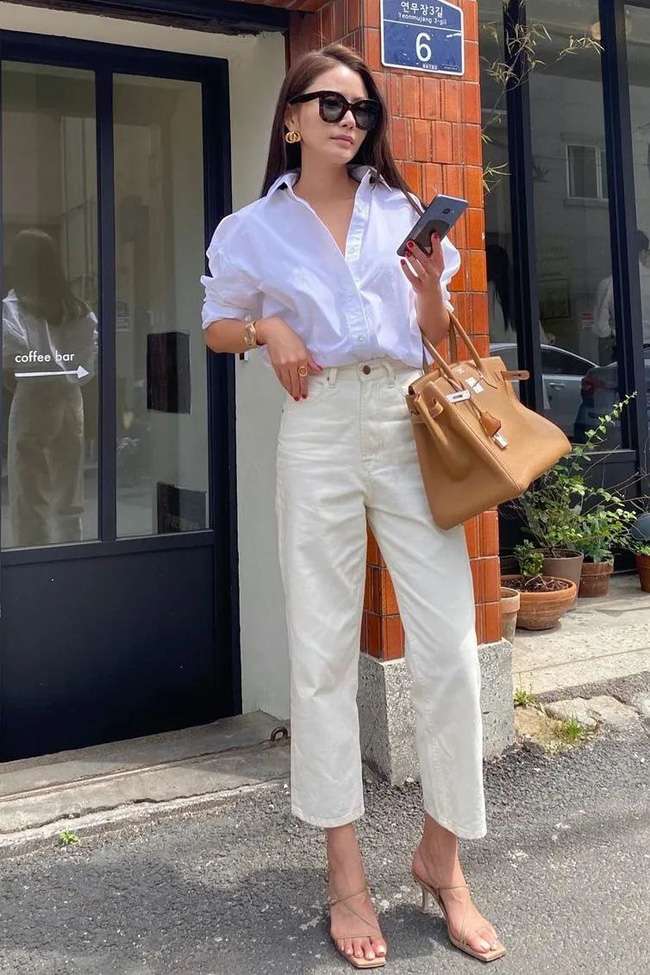 Có 1 item trong tủ của bạn khi mix cùng quần jeans sẽ kéo dài chân cực vi diệu - Ảnh 9.