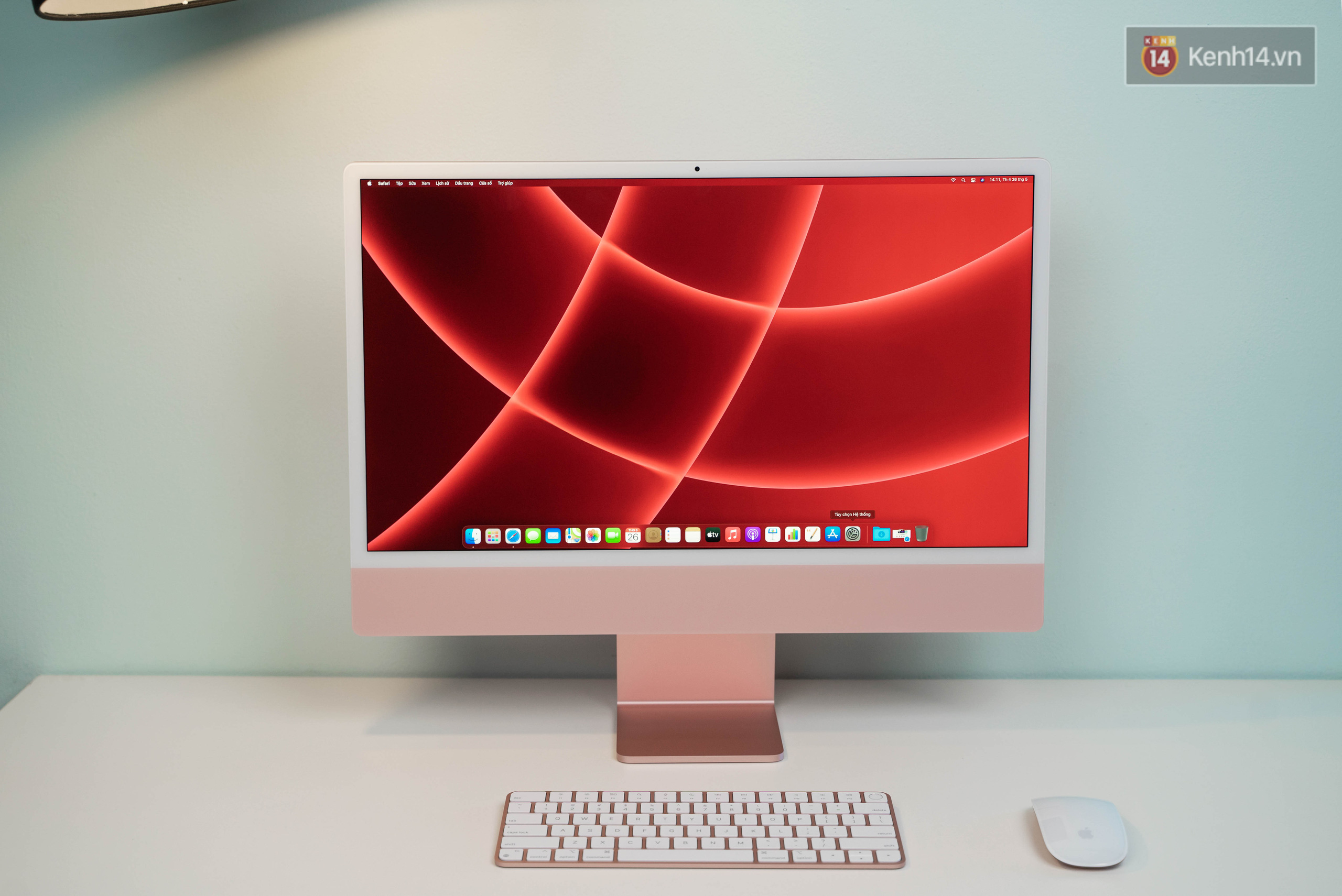 Mở hộp chiếc iMac 2021 đỏ ki&ecirc;u sa sang chảnh vừa về Việt Nam, nh&igrave;n l&agrave; muốn chốt đơn ngay! - Ảnh 10.