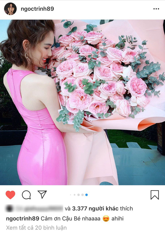 Mới h&ocirc;m n&agrave;o c&ograve;n gọi bồ l&agrave; &ldquo;cậu b&eacute;&rdquo; rồi h&ocirc;n h&iacute;t si&ecirc;u t&igrave;nh tứ, nay Ngọc Trinh tự để lộ tin nhắn nghi đ&atilde; toang?  - Ảnh 3.