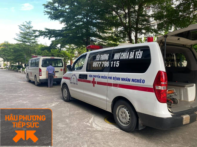 Trốn vợ con, 2 tài xế chạy xe cứu thương từ Nghệ An ra chi viện cho tâm dịch Bắc Giang - Ảnh 5.