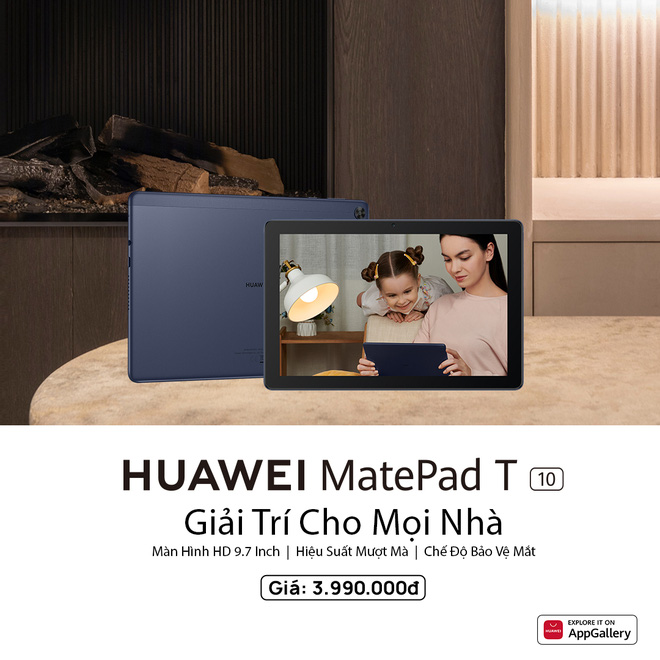 Huawei ra mắt máy tính bảng MatePad T 10 tại VN: Màn hình 9.7 inch, chip Kirin 710A, pin 5100mAh, giá 3.99 triệu đồng - Ảnh 5.