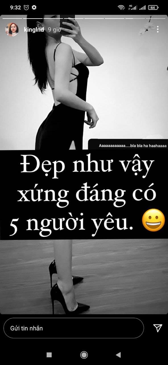 Linh Ngọc Đàm post ảnh gái xinh ngực công mông thủ, tuyên bố: Đẹp như vậy xứng đáng có 5 người yêu, nhưng sự thật lại hoàn toàn khác - Ảnh 1.