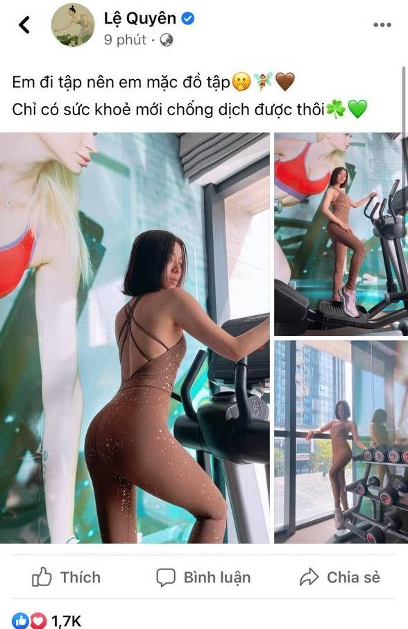 Bị netizen ném đá vì khoe vòng 3 kém duyên lúc tập gym, Lệ Quyên có màn đáp trả đi vào lòng người khiến ai cũng phải gật gù - Ảnh 2.