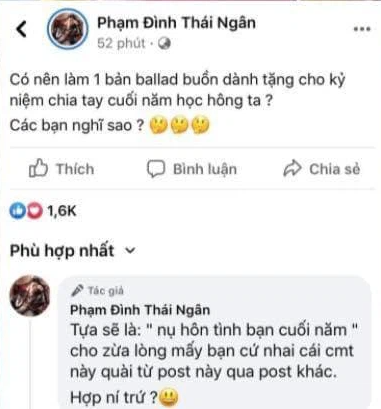 Phạm Đình Thái Ngân bức xúc khi liên tục bị netizen cà khịa về drama nụ hôn có hương vị tình bạn? - Ảnh 2.