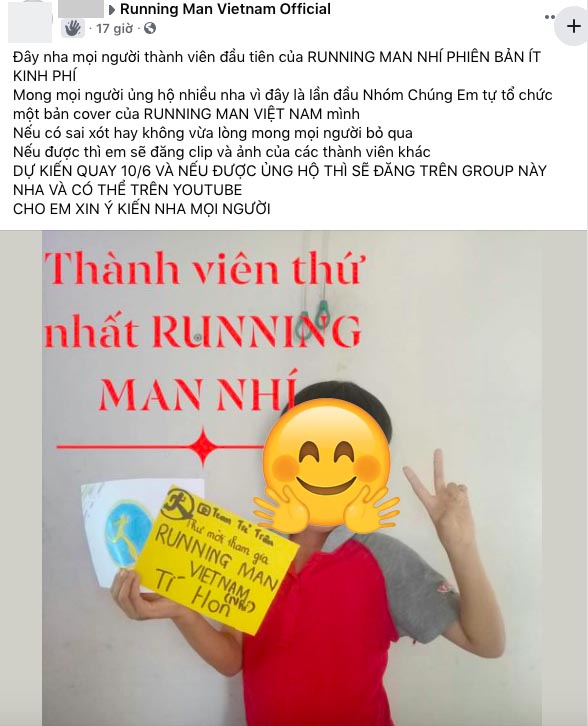 Fan Cứng Làm Hẳn Running Man Phiên Bản Nhí: Tự Chế Cả Bảng Tên, Có Cả Lịch  Ghi Hình!