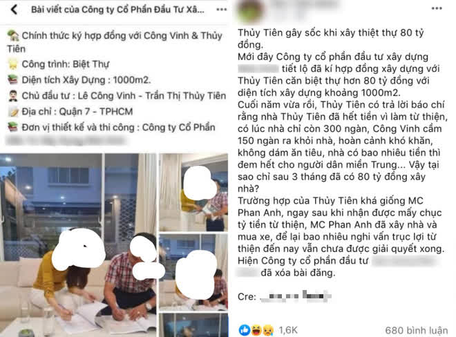 Thuỷ Tiên bất ngờ bị tung bằng chứng nghi vấn đập đi xây lại biệt thự chục tỷ dù khẳng định chỉ sửa nhà? - Ảnh 8. Thuỷ Tiên bất ngờ bị tung bằng chứng nghi vấn đập đi xây lại biệt thự chục tỷ dù khẳng định chỉ sửa nhà? - Ảnh 8.