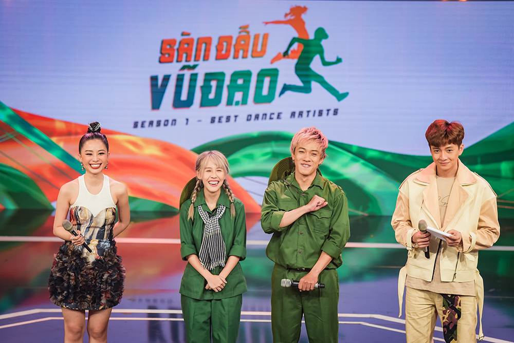 Hậu Hoàng hoá đồng chí Thuý Hậu, mang concept Sao Nhập Ngũ lên sân khấu nhảy Hip-hop! - Ảnh 3. Hậu Hoàng hoá đồng chí Thuý Hậu, mang concept Sao Nhập Ngũ lên sân khấu nhảy Hip-hop! - Ảnh 3.