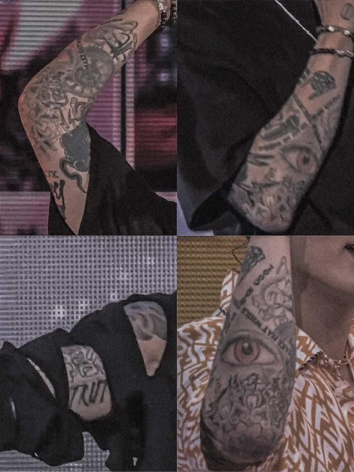 Jungkook (BTS) lần đầu lộ h&igrave;nh xăm c&aacute;nh tay tr&ecirc;n stage qu&aacute; l&agrave; bad boy, mặc crop top khoe body l&agrave;m MXH nổ tung! - Ảnh 7.