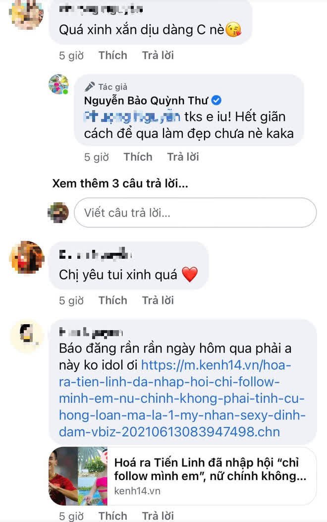 Tiến Linh và Quỳnh Thư thi nhau rắc thính hậu lộ hint tình ái, đàng gái còn có động thái đáng nghi quá đây này! - Ảnh 4.