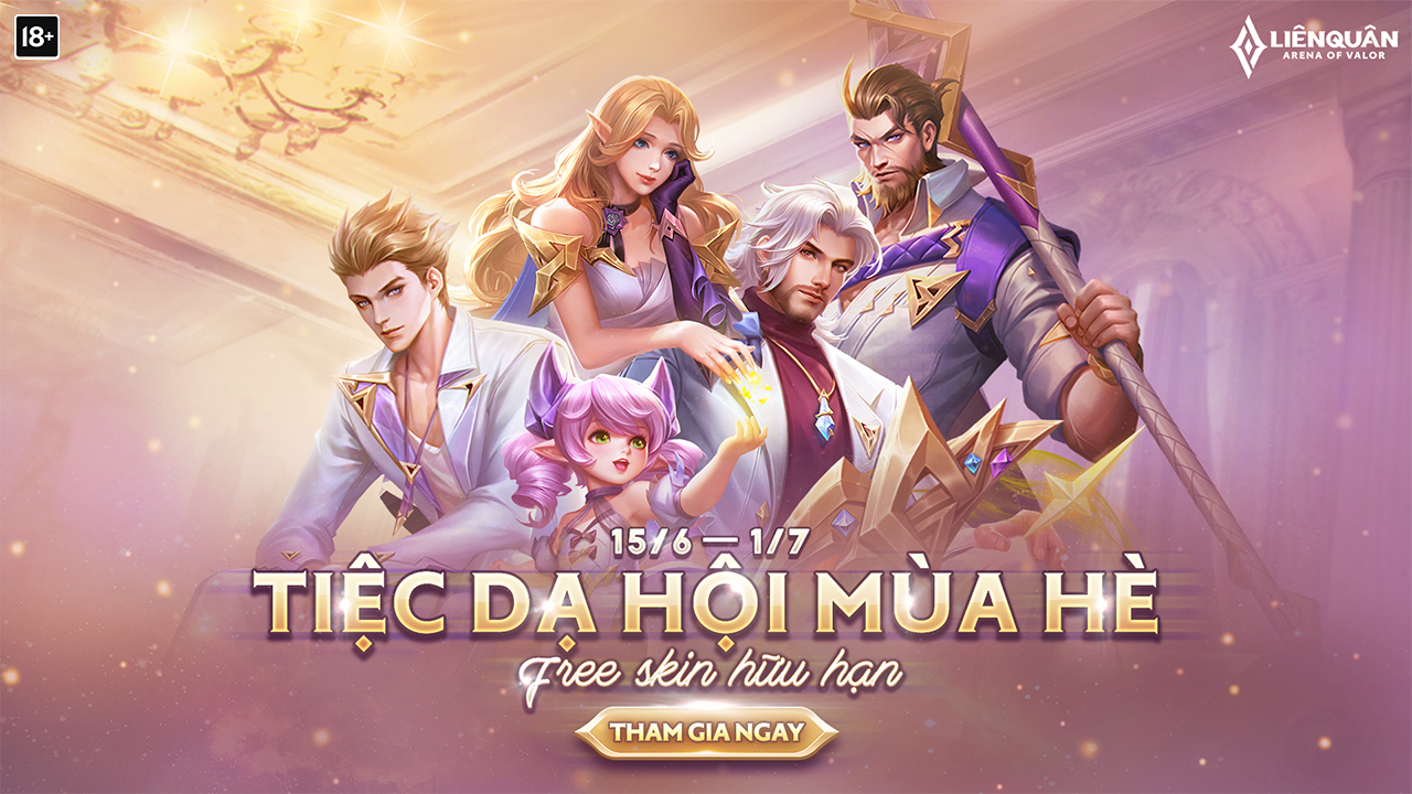 Game thủ Li&ecirc;n Qu&acirc;n Mobile được nhận miễn ph&iacute; 8 skin trong sự kiện mới, c&aacute;ch thức nhận qu&agrave; FREE cũng rất đơn giản - Ảnh 1.