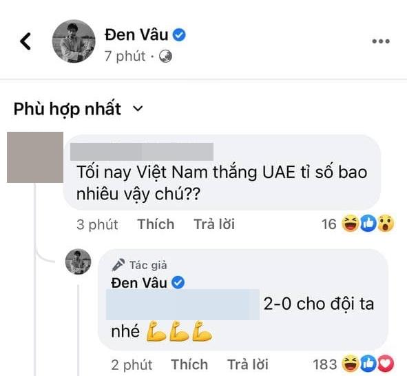 Thánh tiên tri Đen Vâu bị dân mạng tràn vào đòi dự báo bóng đá, phán kết quả Việt Nam - UAE ra sao? - Ảnh 2.