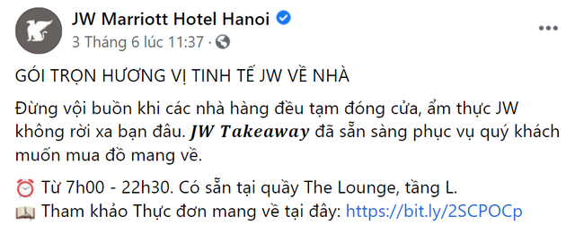 Khách sạn 5 sao cũng gồng mình qua mùa dịch: Sofitel Legend Metropole, JW Marriott Hanoi giao đồ ăn tận nhà, Sheraton Saigon mở lớp dạy nấu ăn cho trẻ em - Ảnh 2.