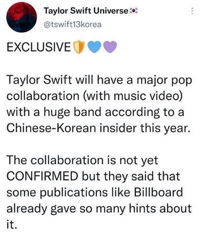 Vừa có tin đồn Taylor Swift hợp tác với 1 sao Kpop, fan đoán ngay là BLACKPINK vì biên đạo ruột có hành động quá đáng ngờ - Ảnh 1.