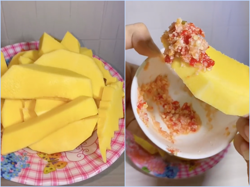 Lần đầu thấy tr&aacute;i xo&agrave;i m&agrave;u hồng c&oacute; ngoại h&igrave;nh b&eacute;o n&uacute;c n&iacute;ch ở Việt Nam, thanh ni&ecirc;n l&ecirc;n mạng hỏi giống g&igrave; th&igrave; bị doạ đến xanh mặt - Ảnh 4.