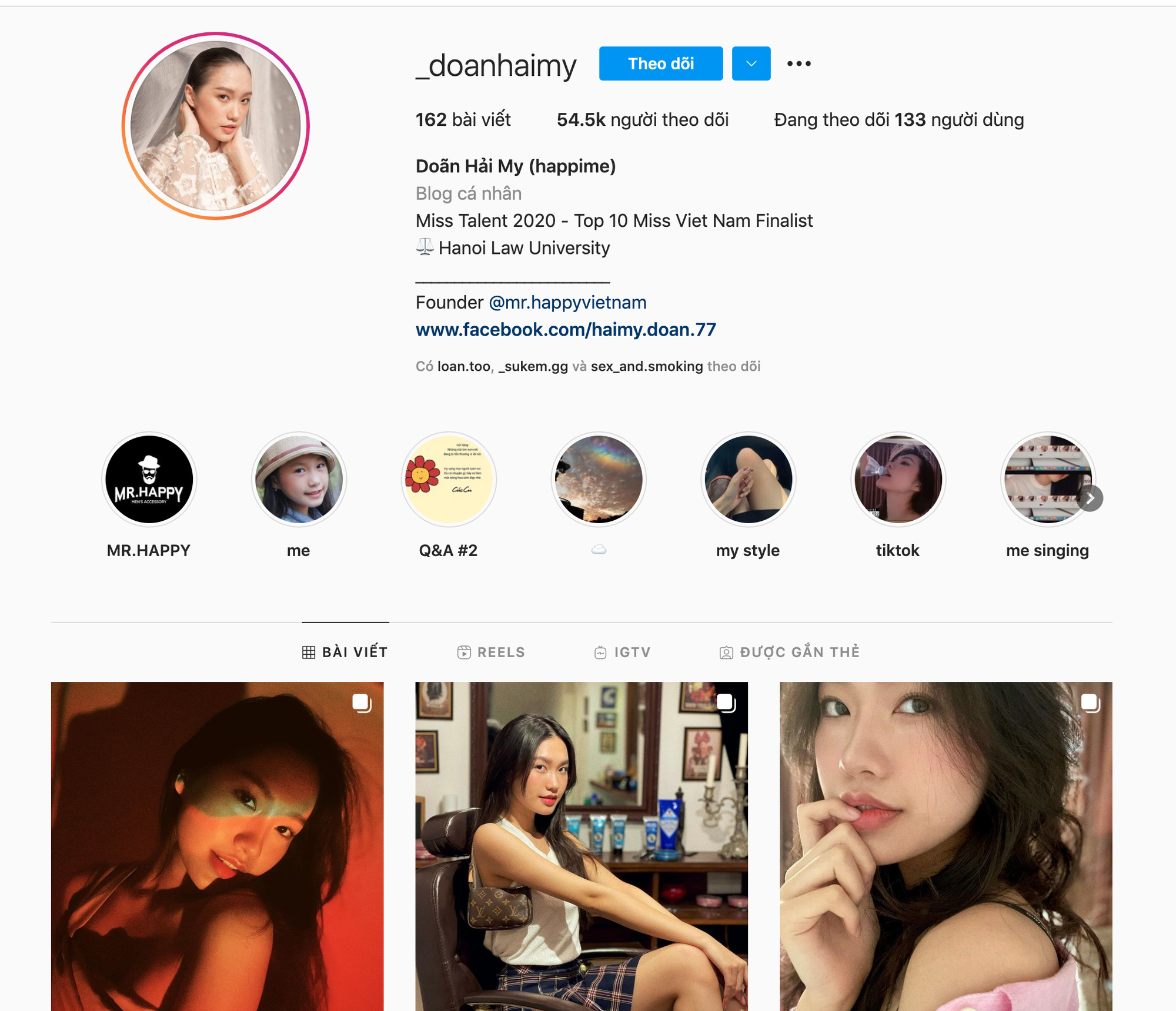 Instagram người y&ecirc;u tin đồn của Đo&agrave;n Văn Hậu c&oacute; sự thay đổi bất ngờ ngay sau khi ĐTVN đ&aacute; v&ograve;ng loại World Cup 2022? - Ảnh 3.