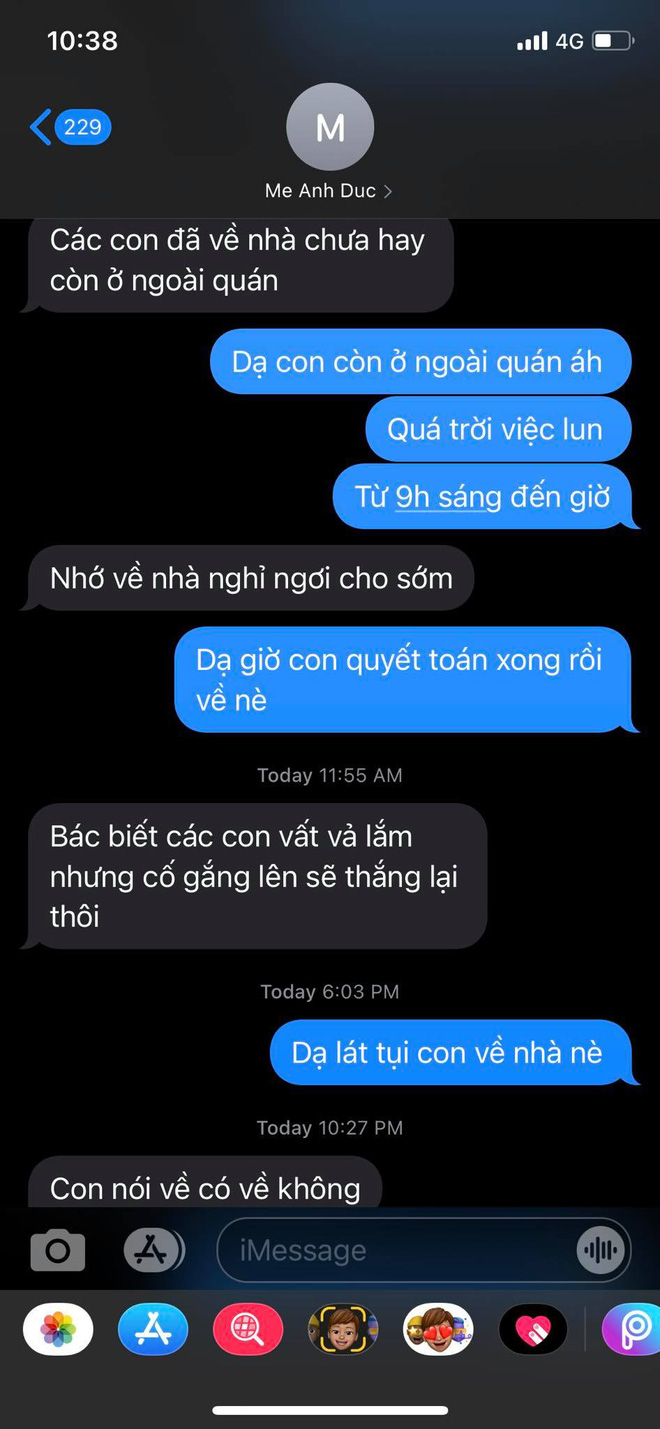 Bạn g&aacute;i tiết lộ tin nhắn với mẹ Anh Đức, &ldquo;show&rdquo; r&otilde; r&agrave;ng mối quan hệ thật giữa con d&acirc;u v&agrave; mẹ chồng tương lai - Ảnh 3.