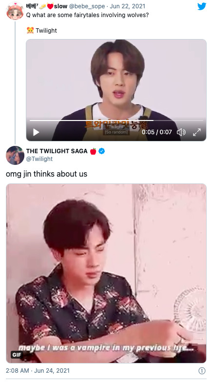 Bất ngờ chưa: Jin (BTS) l&agrave;m h&atilde;ng phim Hollywood phải quắn qu&eacute;o, bom tấn Twilight thay đổi cả Twitter v&igrave; một c&acirc;u n&oacute;i! - Ảnh 3.