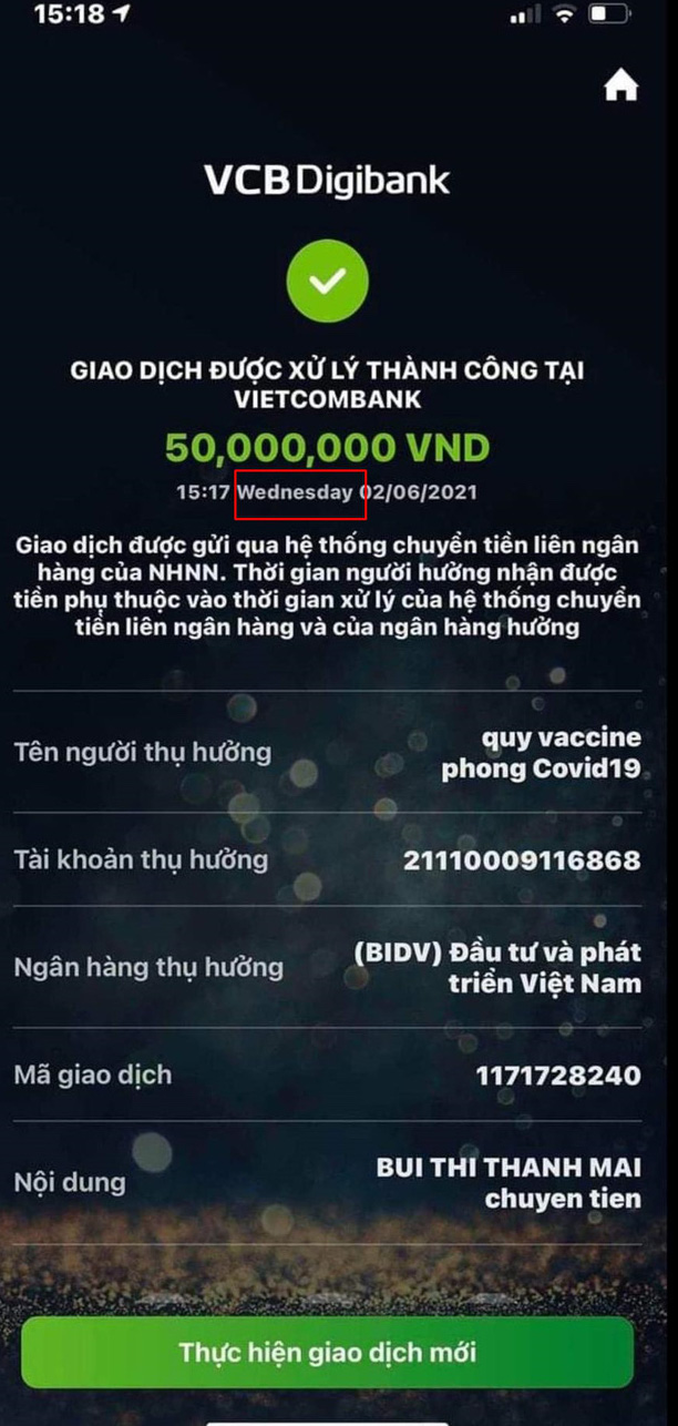 Để giải đáp mọi nghi ngờ về việc đăng ảnh chuyển tiền, hãy xem hình ảnh của nghệ sĩ Việt này để hiểu rõ hơn về câu chuyện này.
