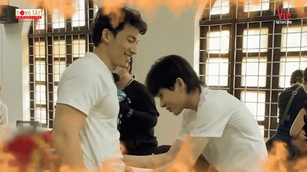 Jack bị Liên Bỉnh Phát đấm suýt sưng bụng khi thi đấu game ở hậu trường Running Man! - Ảnh 7.
