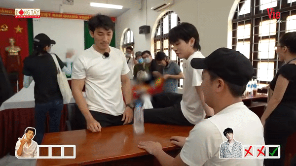 Jack bị Liên Bỉnh Phát đấm suýt sưng bụng khi thi đấu game ở hậu trường Running Man! - Ảnh 5.