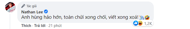 Mới hôm nào vừa đại náo cả showbiz, mà nay Nathan Lee đã tuyên bố cực gắt: Ủng hộ kiện những nghệ sĩ công khai thóa mạ tục tĩu - Ảnh 3.