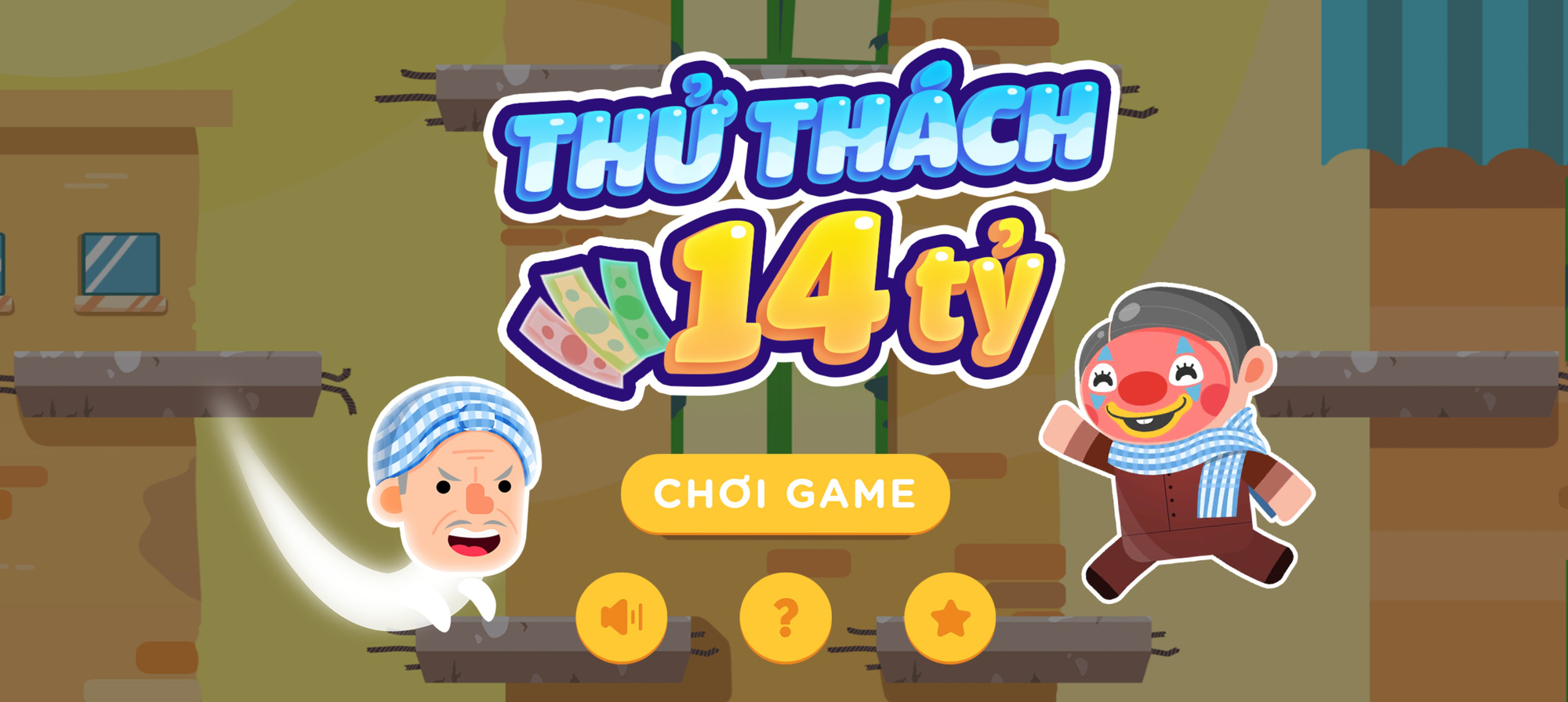 Xuất hiện tựa game Thử Thách 14 Tỷ, lối chơi cực khó và nội dung đậm chất cà khịa - Ảnh 1.