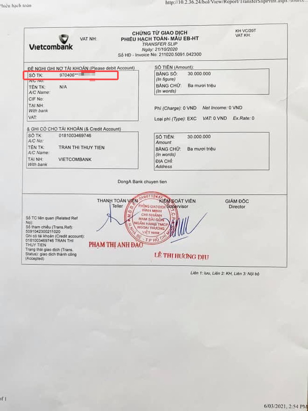 Thuỷ Ti&ecirc;n cho &ldquo;bay m&agrave;u&rdquo; b&agrave;i đăng trần t&igrave;nh vụ ồn &agrave;o fan chuyển nhầm 30 triệu v&igrave; bị ph&aacute;t hiện điểm sai s&oacute;t lớn? - Ảnh 2.