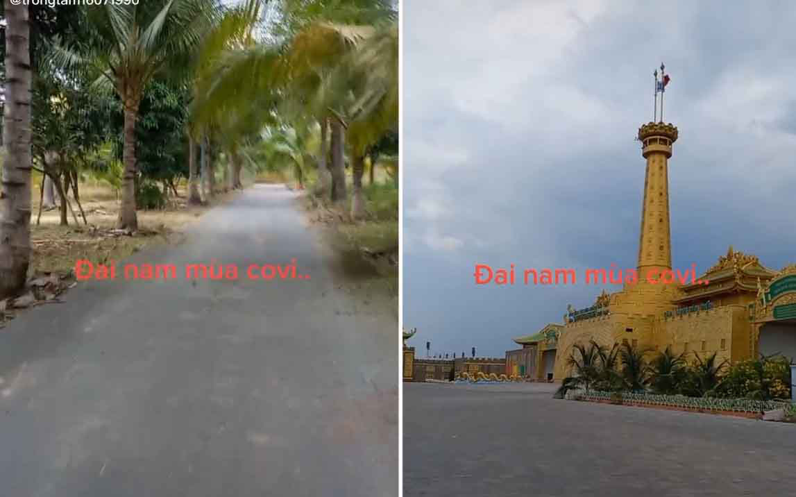 Khu Đại Nam của bà Phương Hằng gây tranh cãi dữ dội sau đoạn clip vắng tanh, nhìn như vườn dừa ở miền Tây?
